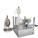 Автоматично предварително направено опаковане с уплътнение за пълнене на торба с бутален пълнител за течност и паста