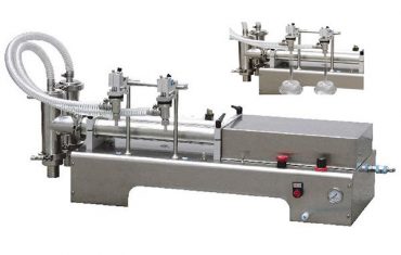 двойна глава бутало пълнене течност