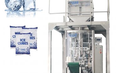 Автоматична машина за опаковане на кубчета лед с тегло 5 кг