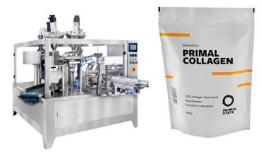 Автоматична машина за опаковане на прах за дой торба с цип