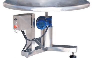 Въртяща се маса за събиране на торби