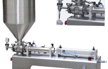 единично главно бутало за пълнене вискозна течност