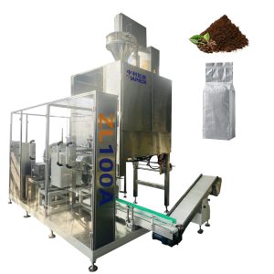 ZL100A Машина за пакетиране на тухлени торби с една вакуумна камера