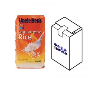 Чанта с плоско дъно с горен етикет за зърно