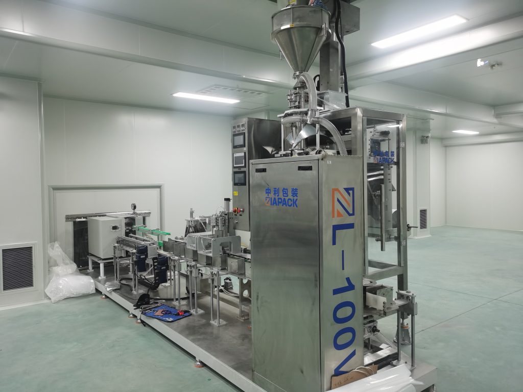 машина за вакуумно опаковане на прах